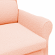 Sonata H Ергономичен фотьойл Розов Тъкан, Дърво Среден Ергономичен