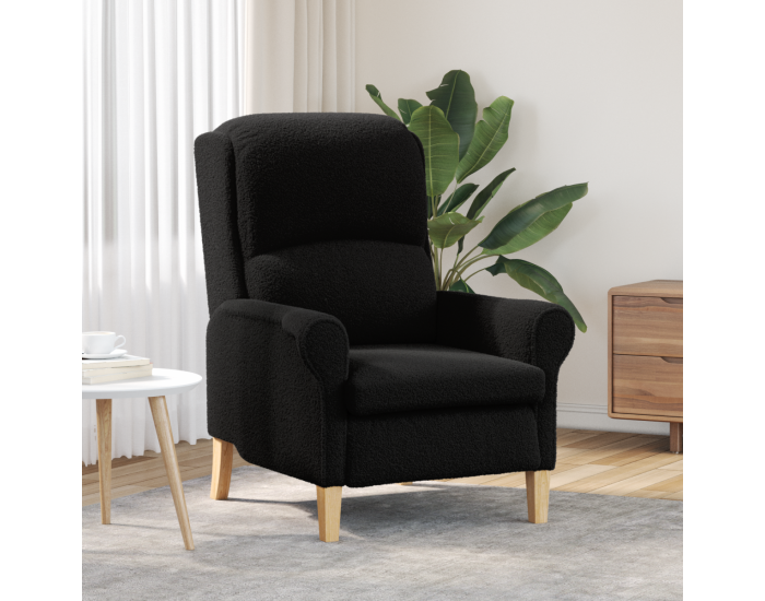 Sonata H Ергономично кресло Черно Тъкан, Дърво Стандартно Ергономично