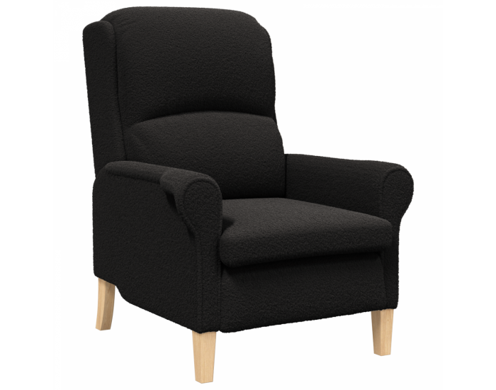 Sonata H Ергономично кресло Черно Тъкан, Дърво Стандартно Ергономично