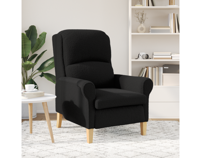 Sonata H Ергономично кресло Черно Тъкан, Дърво Стандартно Ергономично