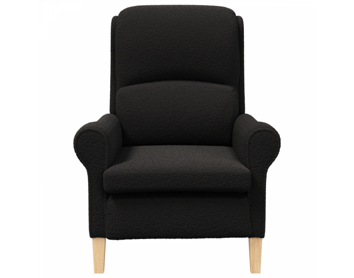 Sonata H Ергономично кресло Черно Тъкан, Дърво Стандартно Ергономично