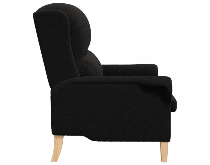 Sonata H Ергономично кресло Черно Тъкан, Дърво Стандартно Ергономично