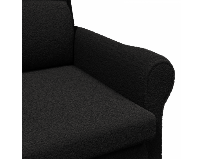 Sonata H Ергономично кресло Черно Тъкан, Дърво Стандартно Ергономично