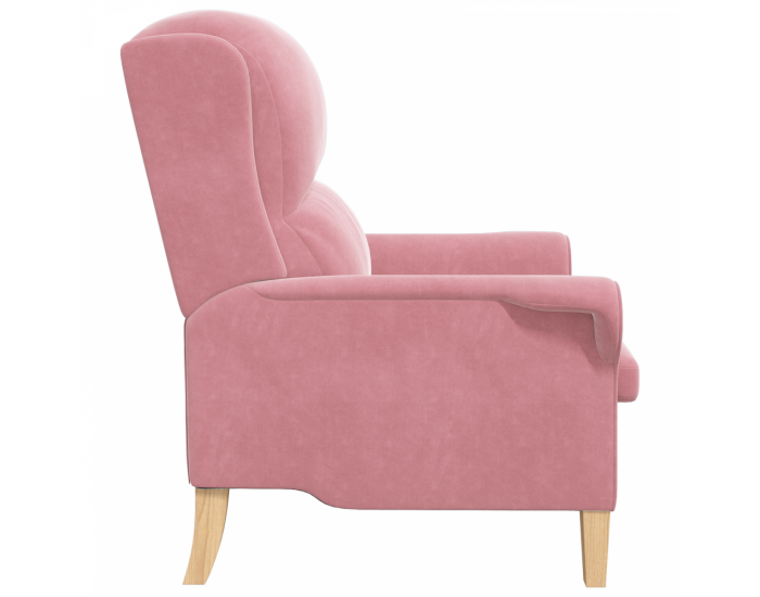 Sonata H Фотьойл в прасковено Прашково Полиестерно покритие, Дървена рамка