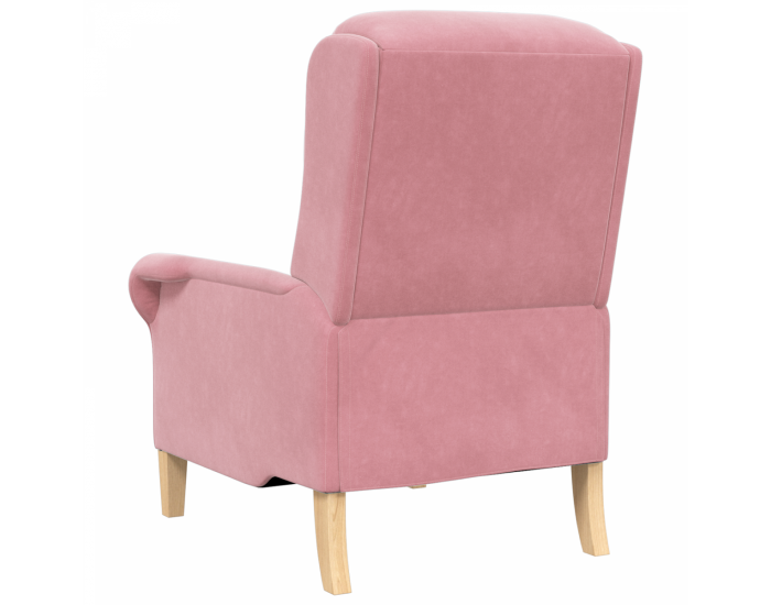 Sonata H Фотьойл в прасковено Прашково Полиестерно покритие, Дървена рамка