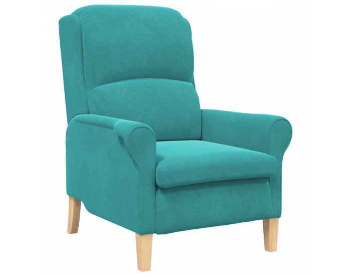 Sonata H Тюркоазен Фотьойл Тюркоаз Тъкан Стандартен Ергономичен