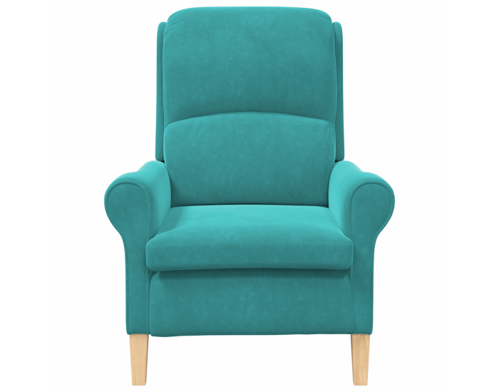 Sonata H Тюркоазен Фотьойл Тюркоаз Тъкан Стандартен Ергономичен