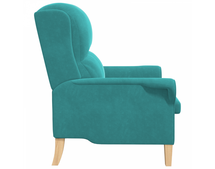 Sonata H Тюркоазен Фотьойл Тюркоаз Тъкан Стандартен Ергономичен