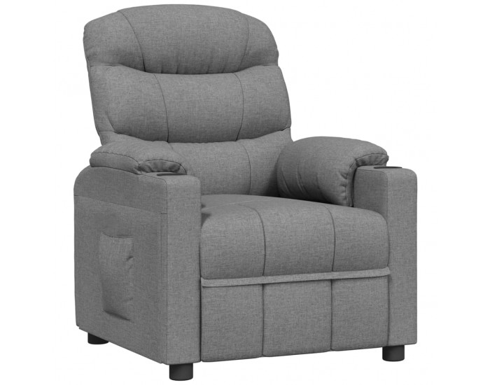 Sonata H Реклайнер стол, светлосив, текстил