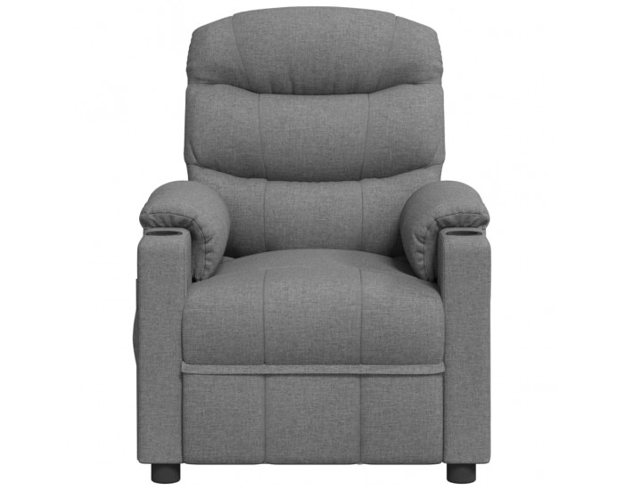 Sonata H Реклайнер стол, светлосив, текстил