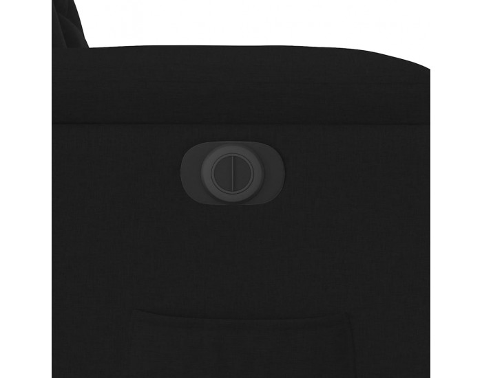 Sonata H Електрически изправящ реклайнер стол, черен, текстил