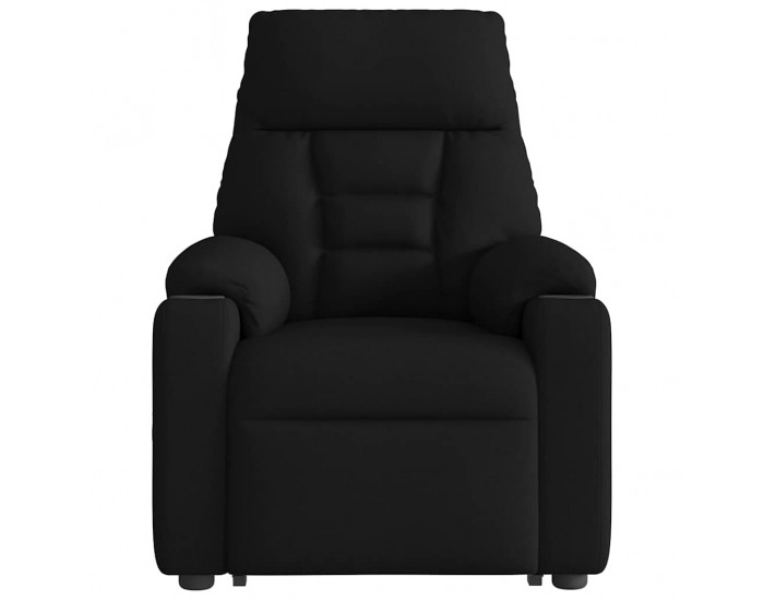 Sonata H Електрически изправящ масажен реклайнер стол черен текстил