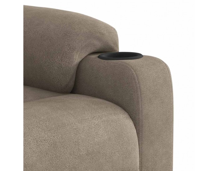 Sonata H Реклайнер стол, таупе, микрофибърен текстил