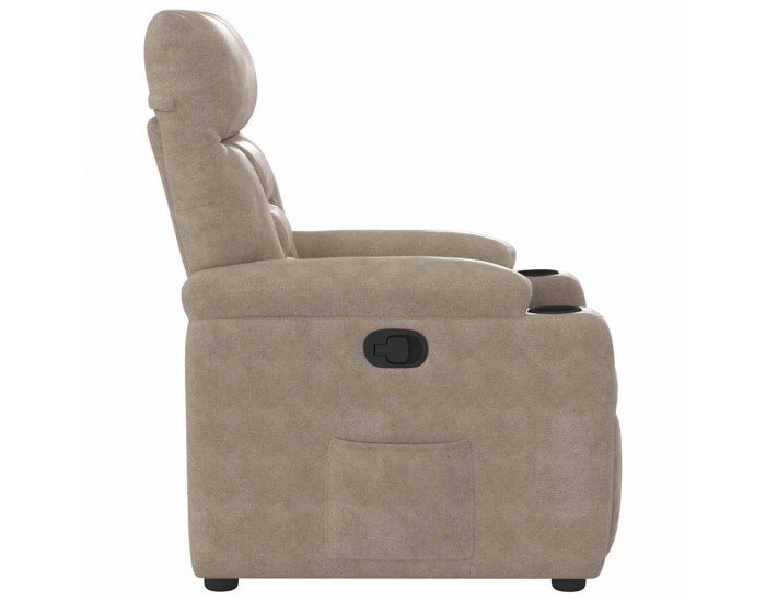 Sonata H Реклайнер стол, таупе, микрофибърен текстил