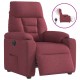 Sonata H Електрически стол реклайнер, виненочервен, текстил