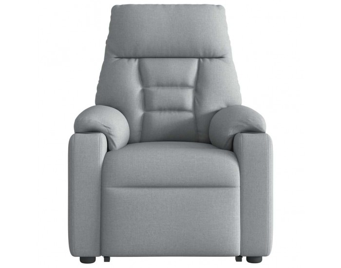 Sonata H Електрически изправящ масажен реклайнер стол светлосив текстил