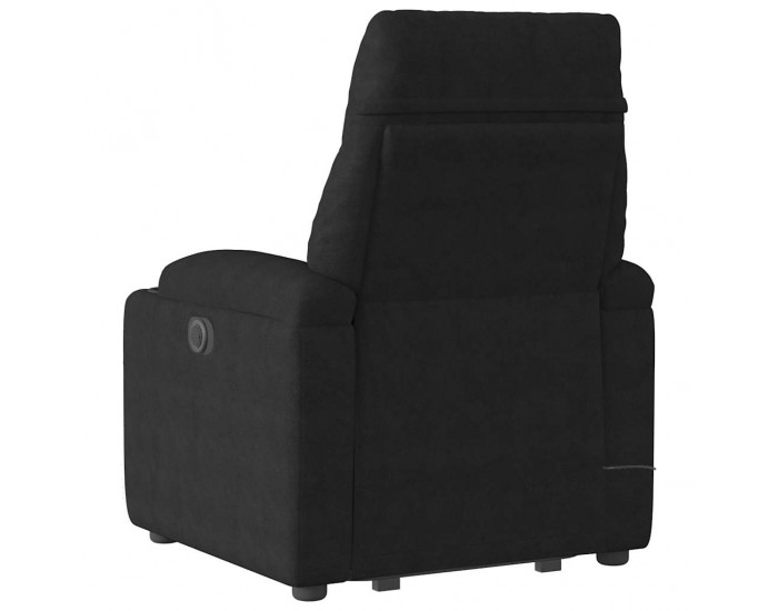 Sonata H Изправящ масажен наклоняем стол, черен, микрофибърен текстил