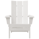 Сгъваеми столове Adirondack 2 бр Бял 74.5x80.5x90 см HDPE Сгъваеми столове Adirondack 2 бр Бял 74.5x80.5x90 см HDPE