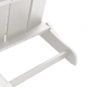 Сгъваеми столове Adirondack 2 бр Бял 74.5x80.5x90 см HDPE Сгъваеми столове Adirondack 2 бр Бял 74.5x80.5x90 см HDPE