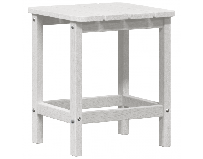 Комплект градински мебели Sonata H 3 части Бял HDPE