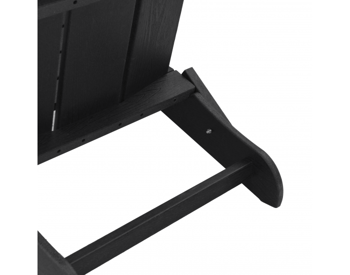 3-частов комплект за градинска зона от Sonata H Черен HDPE