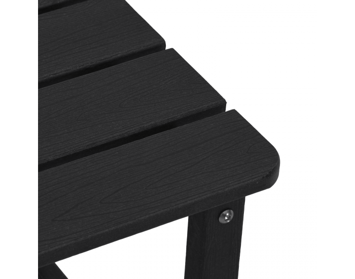 3-частов комплект за градинска зона от Sonata H Черен HDPE
