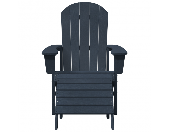 Sonata H Adirondack столове с подложки 2 бр Нейви син HDPE
