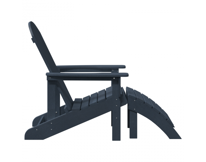 Sonata H Adirondack столове с подложки 2 бр Нейви син HDPE