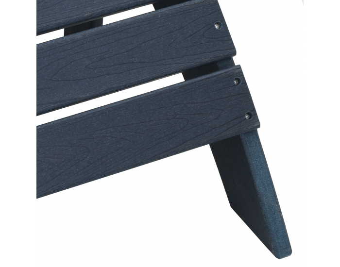 Sonata H Adirondack столове с подложки 2 бр Нейви син HDPE