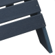 Sonata H Adirondack столове с подложки 2 бр Нейви син HDPE