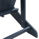 Sonata H Adirondack столове с подложки 2 бр Нейви син HDPE