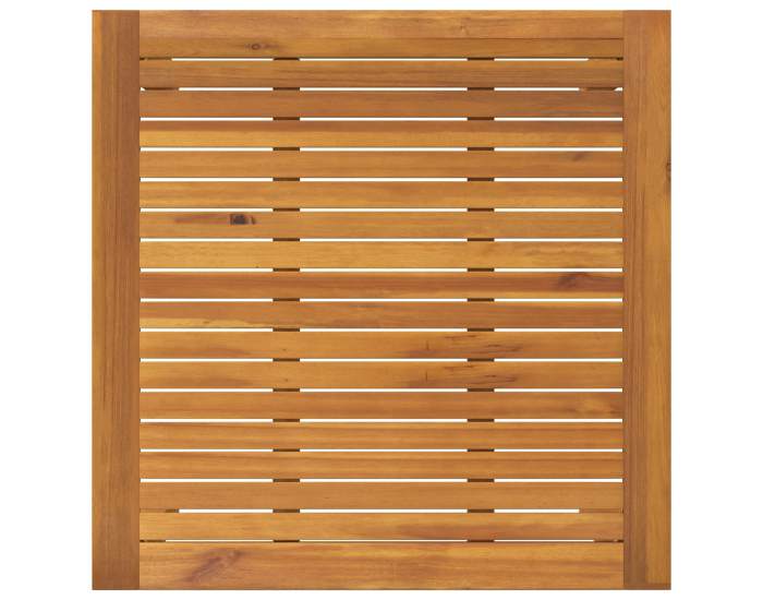 Комплект за хранене Sonata H 5 части Сив Полиратан Акация