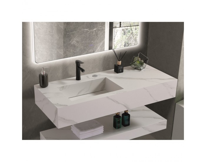 Умивалник " PIETRA" » ICL 12049/120W ЛЯВ