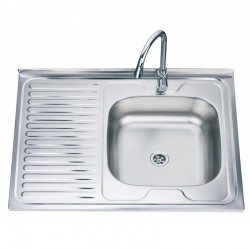 Кухненска мивка алпака ICK 8060A*16 L - Мивки