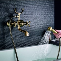 Месингов Смесител ALGARA ICF 6006851BR - Мивки и Смесители