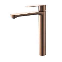 Смесител Верона ICF 111321 ЧЕТКА ROSE GOLD висок - Мивки и Смесители