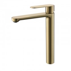 Смесител Тренто ICF 111321 BRUSH GOLD висок - Мивки и Смесители