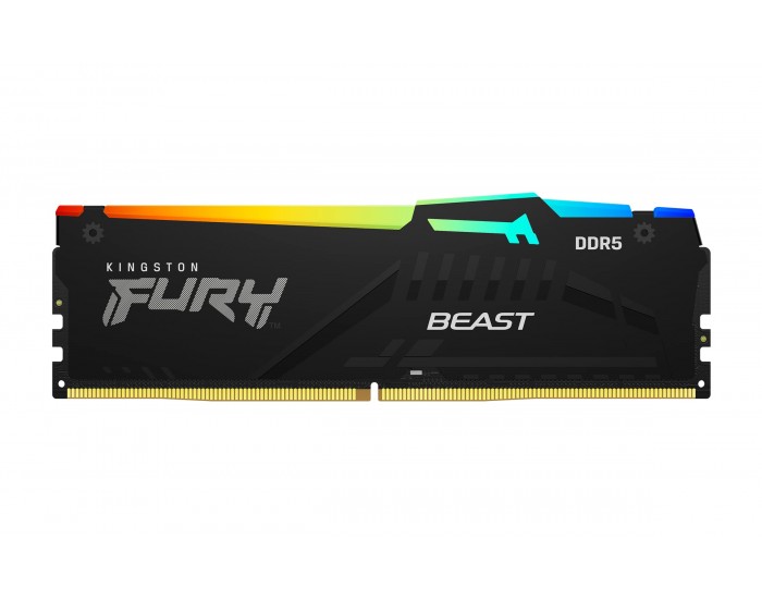 32GB 5600MT/s DDR5 CL40 DIMM (Kit of 2) FURY Beast RGB 32GB 5600MT/s DDR5 CL40 DIMM (Kit of 2) FURY Beast RGB