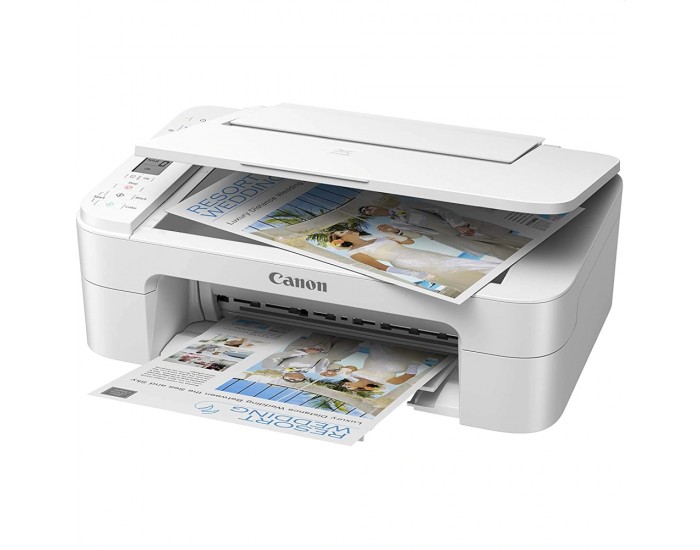 Мастилоструйно многофункционално устройство Canon PIXMA TS3351 All-In-One, White