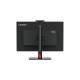 Монитор Lenovo ThinkVision T27hv-30 27" IPS, WLED, 16:9, 2560x1440, 4ms, 1000:1, 75Hz, 5MP IR&RGB camera, 5Wx2 Speakers, USB-C, HDMI, DP, RJ45, Tilt, Swivel, Pivot, Height Adjust Stand