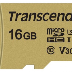 Памет Transcend 16GB microSD UHS-I U3 (with adapter), MLC - Офис техника