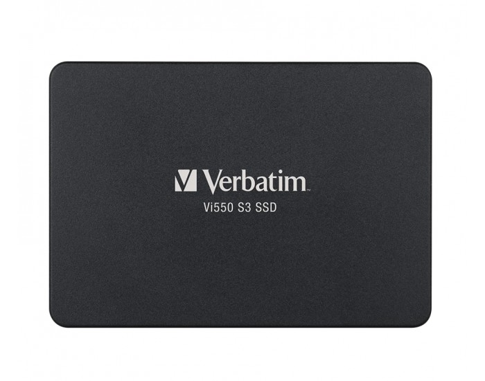Твърд диск Verbatim Vi550 S3 2.5" SATA III 7mm SSD 256GB Твърд диск Verbatim Vi550 S3 2.5" SATA III 7mm SSD 256GB