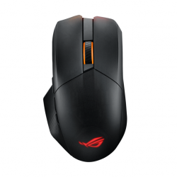 Мишка Asus ROG Chakram X Origin Gaming Mouse, Tri-mode connectivity (2.4GHz RF, Bluetooth, Wired), 36000 DPI sensor, 11 programmable buttons, Detachable joystick, Paracord cable, Black - Офис