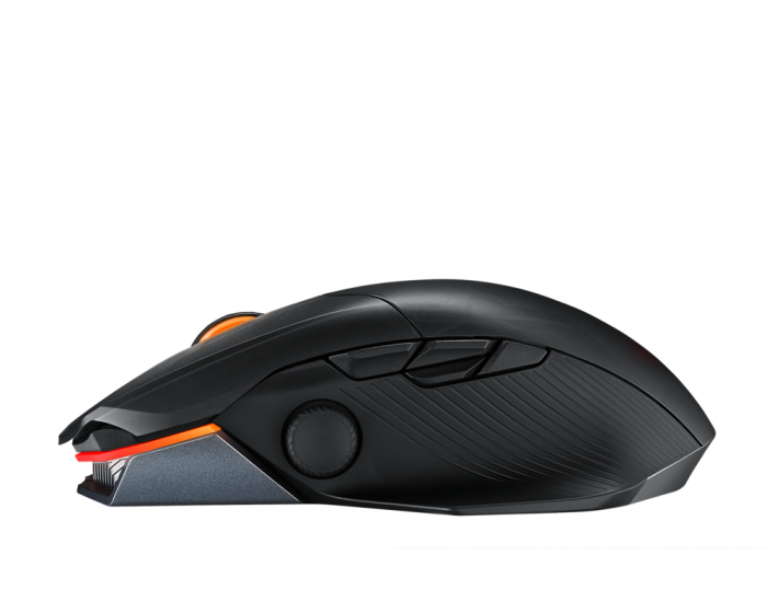 Мишка Asus ROG Chakram X Origin Gaming Mouse, Tri-mode connectivity (2.4GHz RF, Bluetooth, Wired), 36000 DPI sensor, 11 programmable buttons, Detachable joystick, Paracord cable, Black Мишка Asus ROG Chakram X Origin Gaming Mouse, Tri-mode connectivity (2.4GHz RF, Bluetooth, Wired), 36000 DPI sensor, 11 programmable buttons, Detachable joystick, Paracord cable, Black