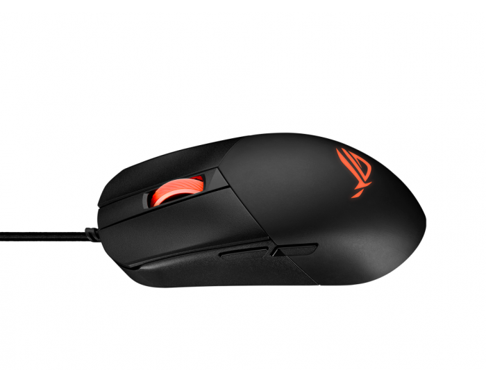 Мишка Asus ROG Strix Impact III Gaming Mouse, Semi-Ambidextrous, Wired, Lightweight, 12000 DPI sensor, 5 programmable buttons, Replaceable switches, Paracord cable, FPS gaming mouse, Black Мишка Asus ROG Strix Impact III Gaming Mouse, Semi-Ambidextrous, Wired, Lightweight, 12000 DPI sensor, 5 programmable buttons, Replaceable switches, Paracord cable, FPS gaming mouse, Black