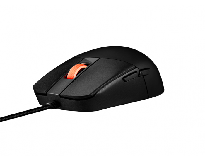 Мишка Asus ROG Strix Impact III Gaming Mouse, Semi-Ambidextrous, Wired, Lightweight, 12000 DPI sensor, 5 programmable buttons, Replaceable switches, Paracord cable, FPS gaming mouse, Black Мишка Asus ROG Strix Impact III Gaming Mouse, Semi-Ambidextrous, Wired, Lightweight, 12000 DPI sensor, 5 programmable buttons, Replaceable switches, Paracord cable, FPS gaming mouse, Black