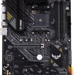 ASUS TUF GAMING B550-PLUS ATX MB PCIe 4.0 dual M.2 10 DrMOS power stages 2.5Gb Ethernet HDMI DisplayPort SATA 6Gbps USB3.2 Gen 2 - Компютърни Компоненти