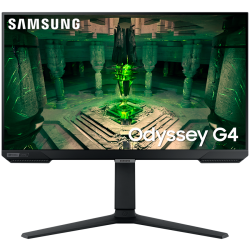 Monitor LED Samsung LS25BG400EUXEN Odyssey G40B, 25" FHD FLAT 16:9 (1920x1080) IPS 240z, 400 cd/㎡, 1000:1, HDR10, 1ms (GTG), 178/178, FS Premium G-Sync Compatible, 1xDP 2xHDMI, Tilt/Pivot/Swivel/HeightAdj, VESA 100x100, 2Y - Офис техника
