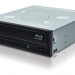 Оптично устройство Hitachi-LG BH16NS55 Internal Super Multi Blu-Ray Rewriter, SATA, M-Disk&BDXL Support, Bulk, Black - Офис