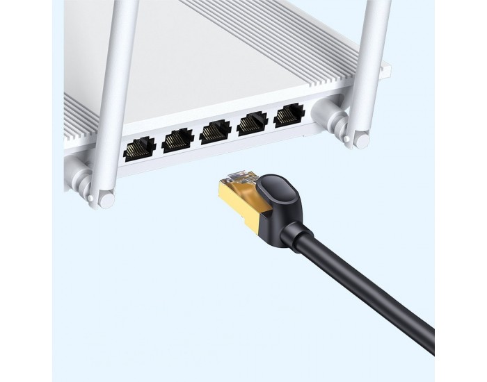 Мрежов кабел Baseus WKJS010501 Ethernet RJ45 10Gbps 5м - черен